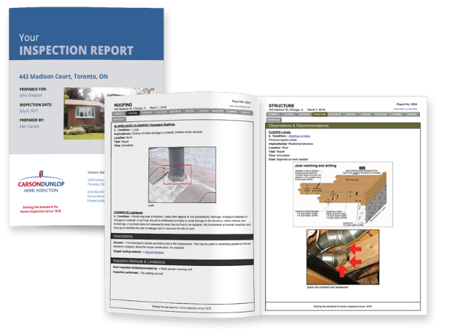 CD Inspection reports